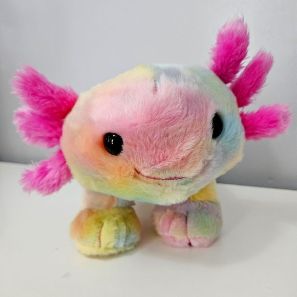 Gloton Mi Ajolote Build A Bear Axolotl Arcoíris De Peluche For Sale